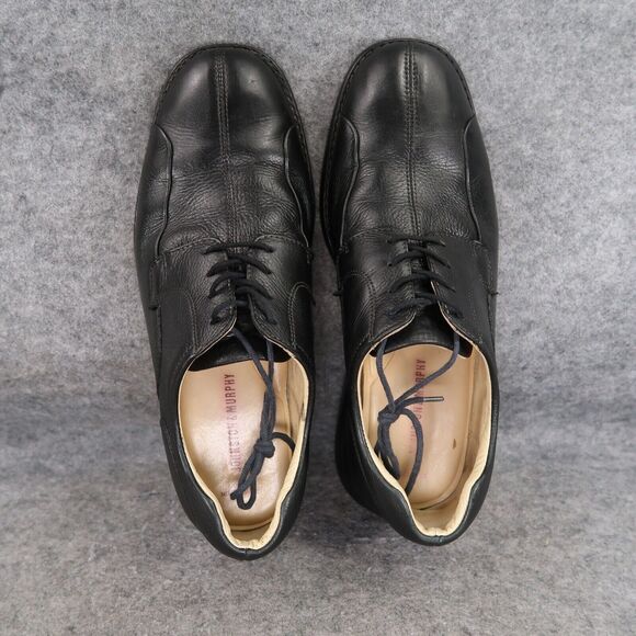 Johnston & Murphy Shoes Mens 10 Oxford Derby Classic Dress Formal Event Leather main image 6